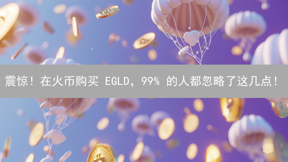 震惊！在火币购买 EGLD，99% 的人都忽略了这几点！