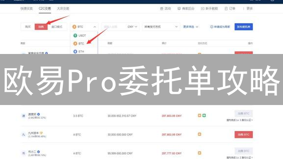欧易Pro委托单攻略：掌握5大类型，高效交易进阶！