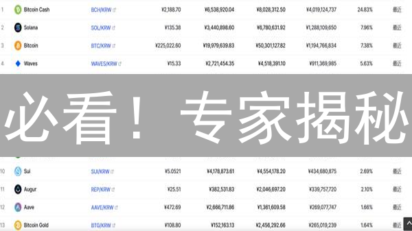 必看！专家揭秘：Upbit交易所BitcoinCash(BCH)充值终极指南